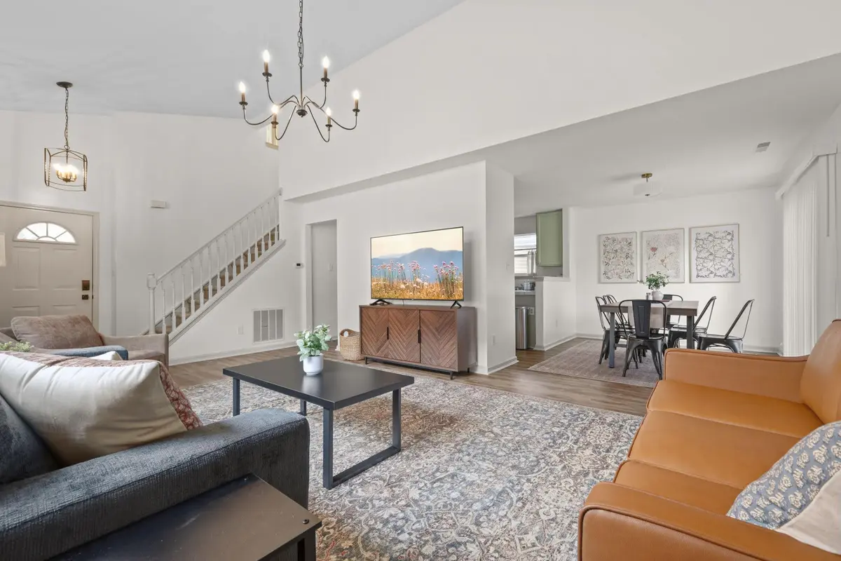 Open Living And Dining