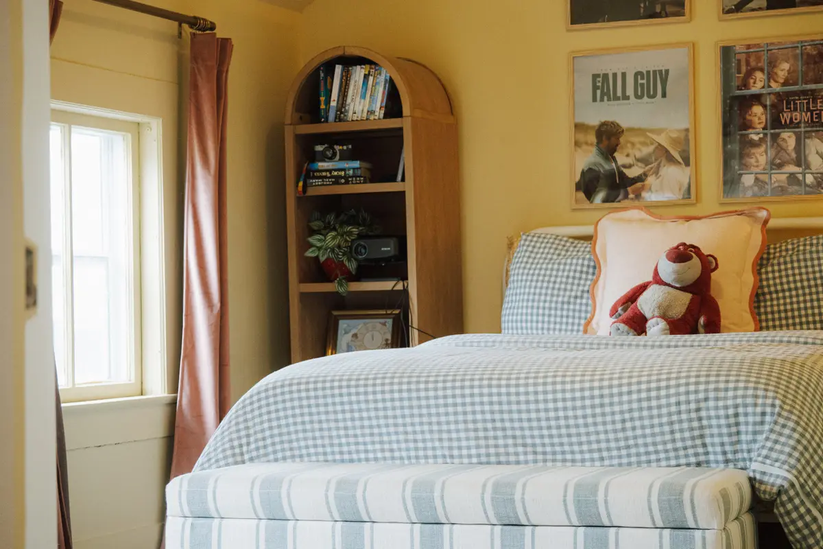 Gingham Kids Room